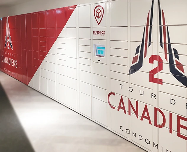 Le casier à colis intelligent Expedibox, un produit « clé en main » personnalisable